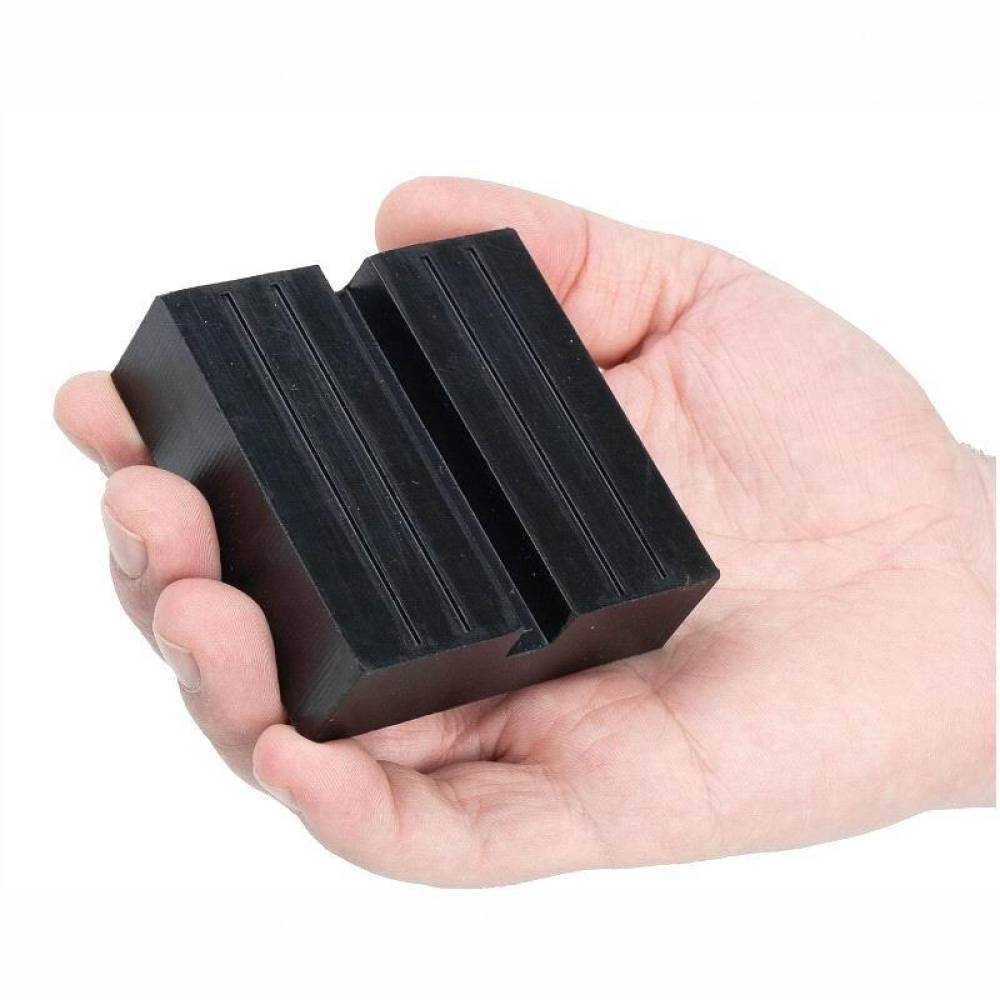 Tampon cauciuc suplimentar, pentru cric tip crocodil si hidraulic, 75x75mm, Heavy Duty, T.C.036 Carmotion