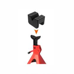 Set 2 tampoane cauciuc, pentru cric tip capra si mecanic, 2T-3T, T.C.035 Carmotion