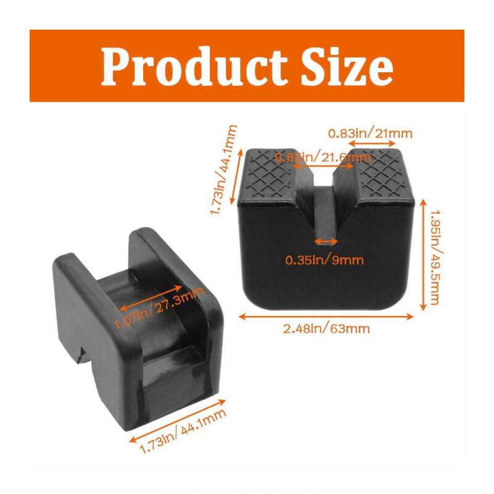 Set 2 tampoane cauciuc, pentru cric tip capra si mecanic, 2T-3T, T.C.035 Carmotion Set 2 tampoane cauciuc, pentru cric tip capra si mecanic, 2T-3T, T.C.035 Carmotion