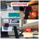 Suport lampa remorca, 24cm, cu suport numar, metalic, S.L.029 