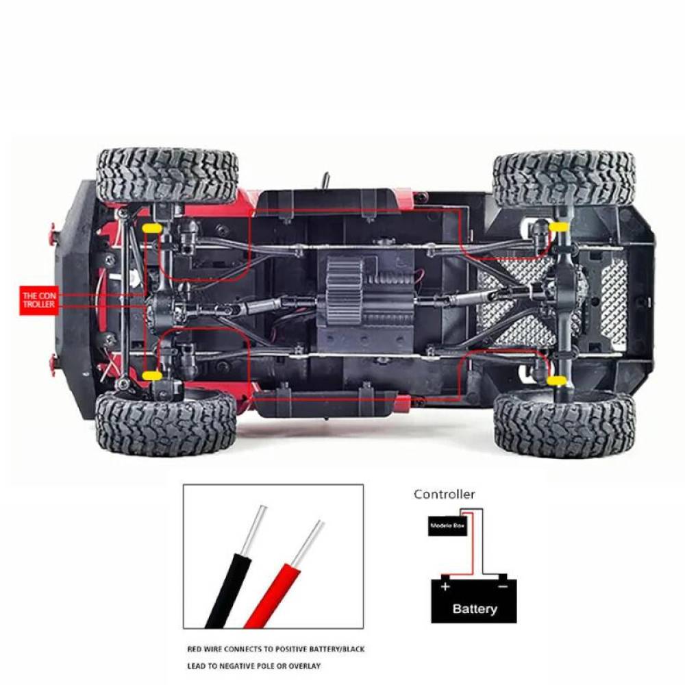 Set 4 lumini ambientale, LED, sub masina, 12V, multimod si multicolor, 3 moduri de a controla luminile, Smart Led Rock Light, HHRY164