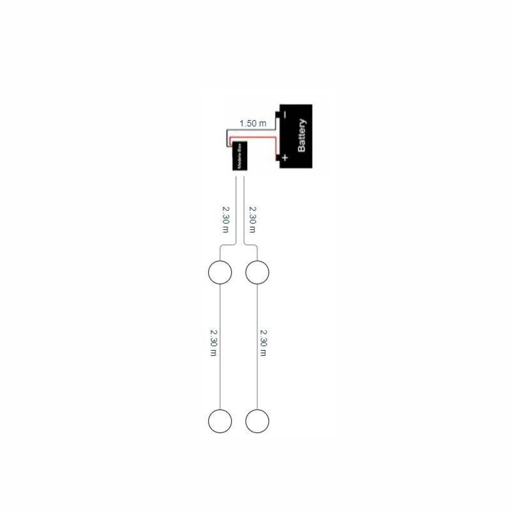 Set 4 lumini ambientale, LED, sub masina, 12V, multimod si multicolor, 3 moduri de a controla luminile, Smart Led Rock Light, HHRY164