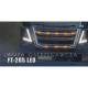 Proiector stroboscopic, 103x26, 12-24V, 6 LED-uri, cu 2 garnituri, montare pe bullbar sau suprafata plana, flash dublu, FT-205 ECO Fristom