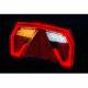 Lampa spate 240x140, LED, 7 functii, cu triunghi, ceata, mers inapoi si iluminare numar, stanga, FT-372 L TD Fristom