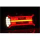 Lampa spate 302x130, LED, 6 functii ,cu triunghi, ceata si mers inapoi, dreapta, FT-610 P LED DI BAJONET 6PIN Fristom