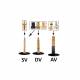 Set 11 adaptoare de umflare pentru pompa, compresor aer roti, mingi, etc, 11 bucati 63459 Carmotion