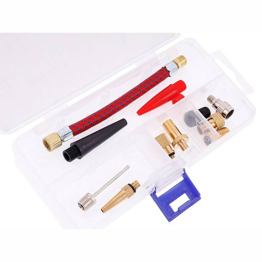 Set 11 adaptoare de umflare pentru pompa, compresor aer roti, mingi, etc, 11 bucati 63459 Carmotion