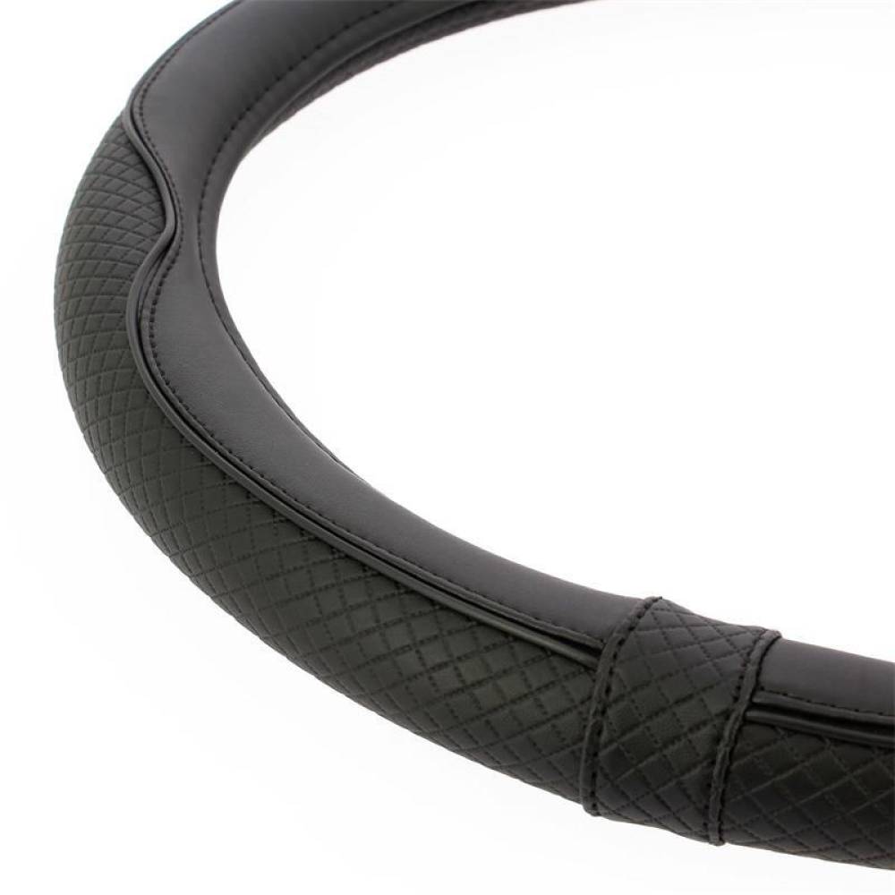 Husa volan 37-39cm, imitatie piele, neagra, CENTAURO, 2505CBK SwissDrive Husa volan 37-39cm, imitatie piele, neagra, CENTAURO, 2505CBK SwissDrive