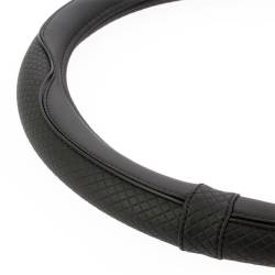 Husa volan 37-39cm, imitatie piele, neagra, CENTAURO, 2505CBK SwissDrive 