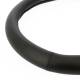 Husa volan 37-39cm neagra, imitatie piele, sport, forma D-SHAPE, 2505DT2 SwissDrive