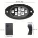 Set 8 lumini ambientale, LED, sub masina, 12V, multimod si multicolor, 3 moduri de a controla luminile, Smart Led Rock Light, HHRY168