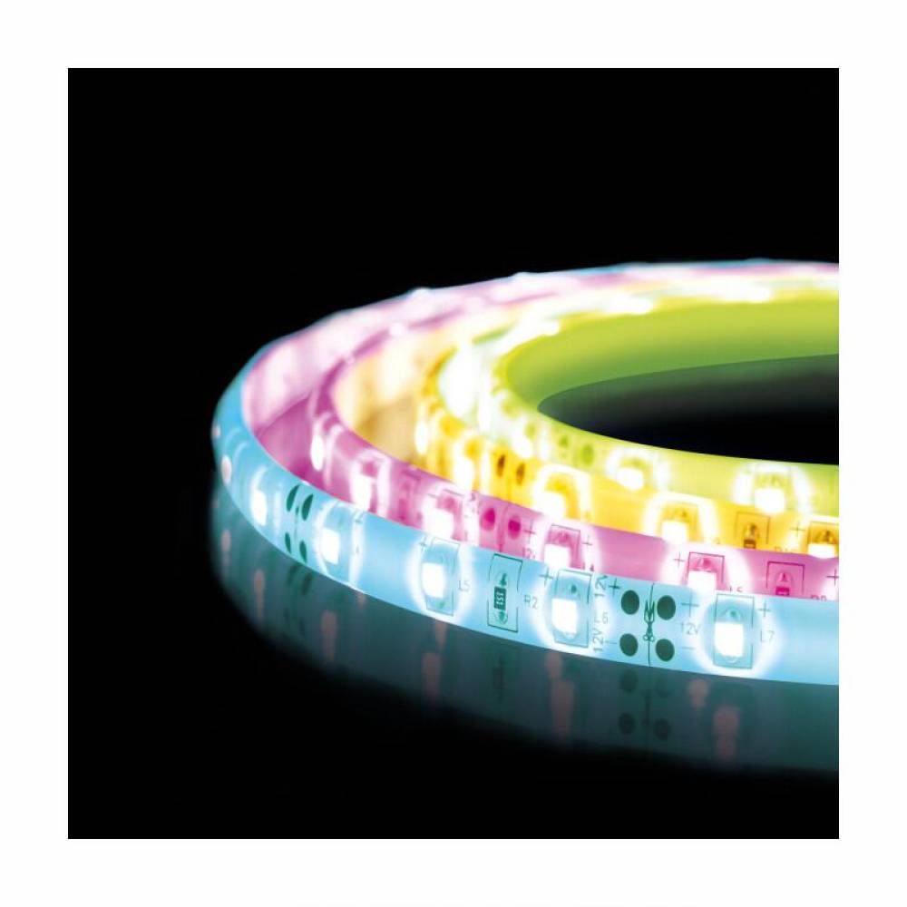 Banda Led, 2x5m, Smart, RGB, ambientala, telecomanda si Bluetooth, sincronizare muzica, 220V, 24W, 30led/m, Smart Strip, 55860 Phenom