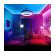 Banda Led 5m, RGB, ambientala, cu telecomanda tactila, 220V, 48W, 60 Led/m, peste 100 de programe, Magic Strip, 55843 Phenom
