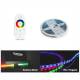 Banda Led 5m, RGB, ambientala, cu telecomanda tactila, 220V, 48W, 60 Led/m, peste 100 de programe, Magic Strip, 55843 Phenom