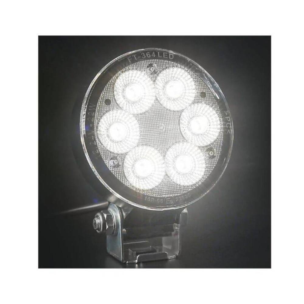 Proiector lucru fi90, LED, 12-24V, 22W, 2500lm, flood, FT-364 LED Fristom