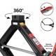 Cric foarfeca 1500kg, OEM, VW, strangere cu cheie cu clicket sau bormasina, Heyner 347.36