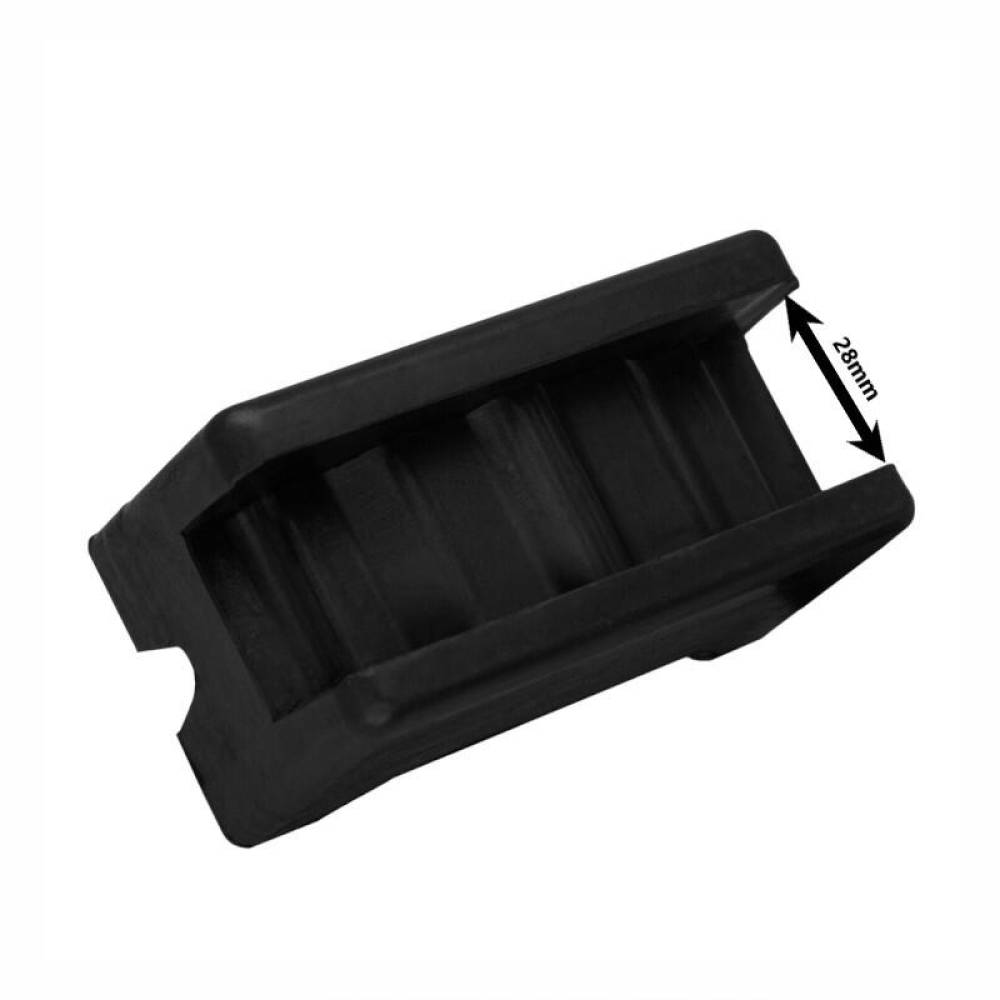 Set 2 tampoane cauciuc pentru cric capra 3T-347.43, interior montare 28mm, Safepad Pro, 347.67 Heyner