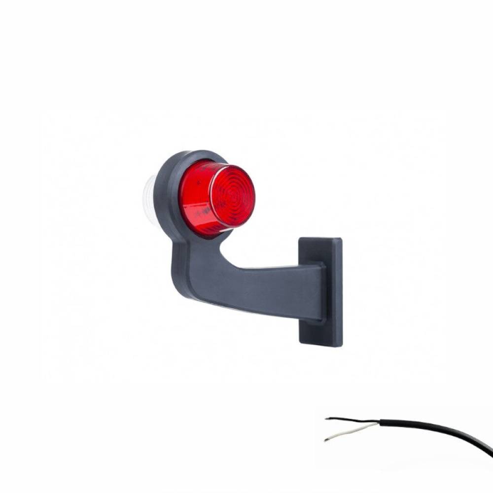 Lampa gabarit cu brat 192mm, cotit la 90°, LED, OLD SCHOOL, stanga, cablu 5m, LD 2560 Horpol