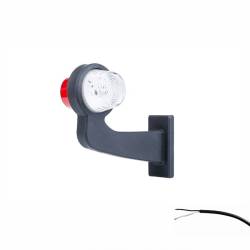 Lampa gabarit cu brat 192mm, cotit la 90°, LED, OLD SCHOOL, dreapta, cablu 5m, LD 2561 Horpol
