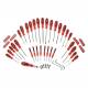 Set surubelnite si biti cu stand, 100 piese, TS.78287