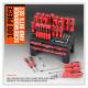 Set surubelnite si biti cu stand, 100 piese, TS.78287
