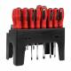 Set surubelnite si biti cu stand, 100 piese, TS.78287