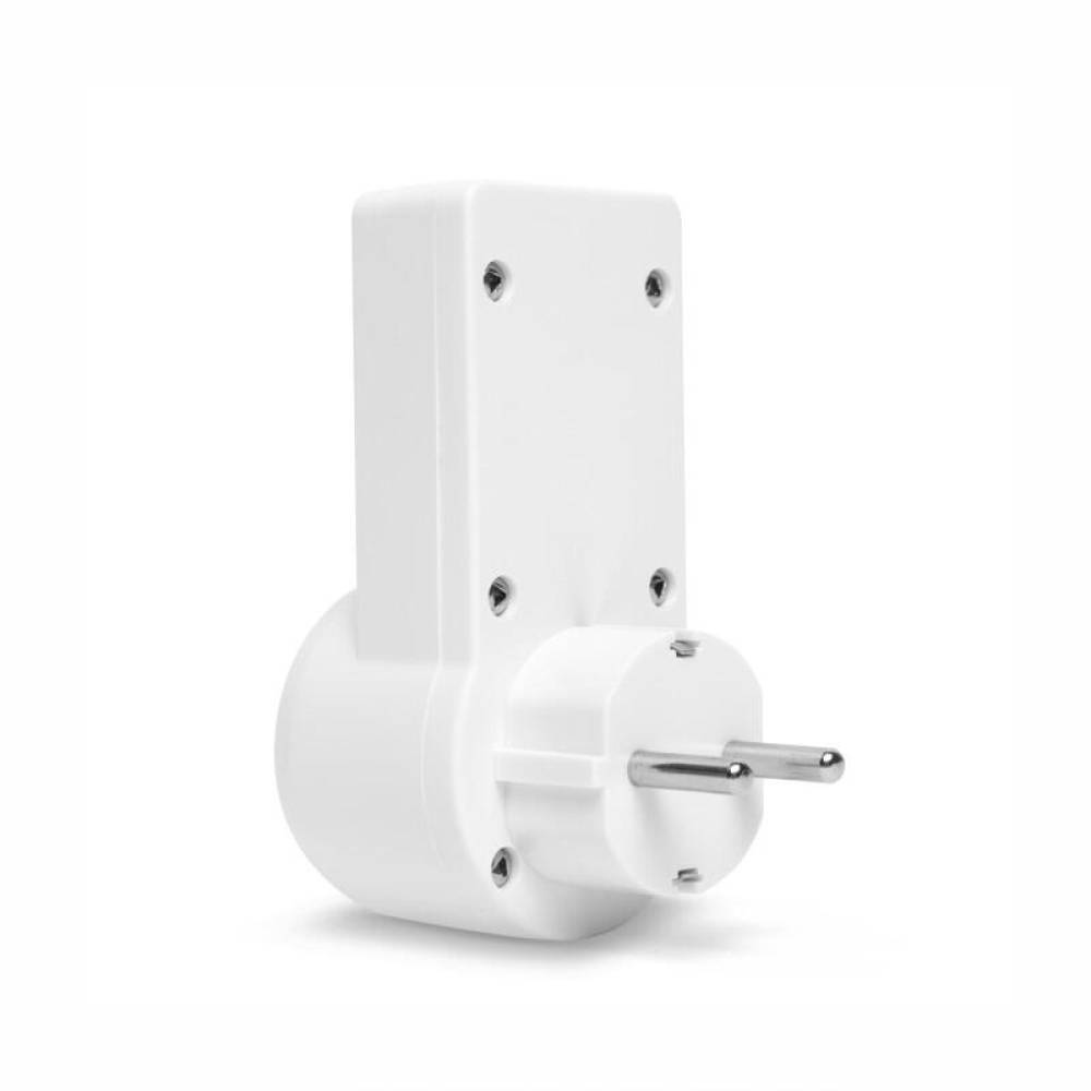Priza cu senzor miscare, 120° - max 10m, max 1200W, IP20, alba,  Motion Senzor Socket, 18697 Delight