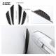 Set 8 bucati protectie usa, carbon, PU.1281