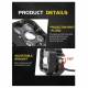 Proiector lucru 81x81, LED, cu lentile convexe, 12-24V, 29W, 2700lm, spot, L0183 TruckLed