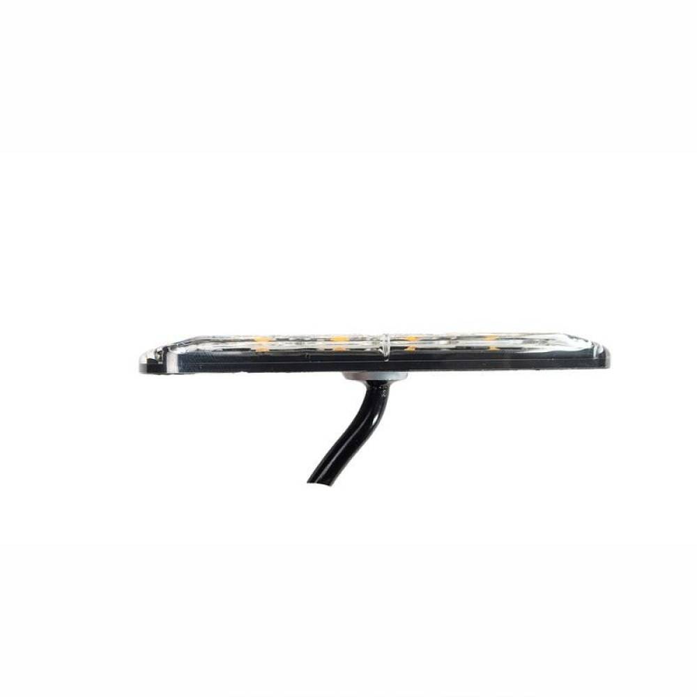 Proiector stroboscopic 4 LED-uri, 12-24V, 12W, galben, 98x31, Slim LW0037-2 TruckLed