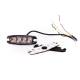 Proiector stroboscopic 4 LED-uri, 12-24V, 12W, galben, 98x31, Slim LW0037-2 TruckLed