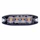 Proiector stroboscopic 4 LED-uri, 12-24V, 12W, galben, 98x31, Slim LW0037-2 TruckLed