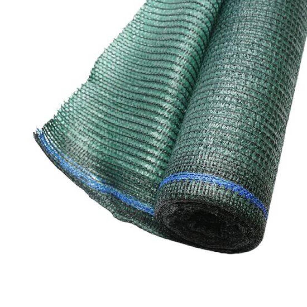 Plasa umbrire gard solar, 85%, latime 2M, lungime 10M, verde, din polietilena cu protectie UV, BK78269