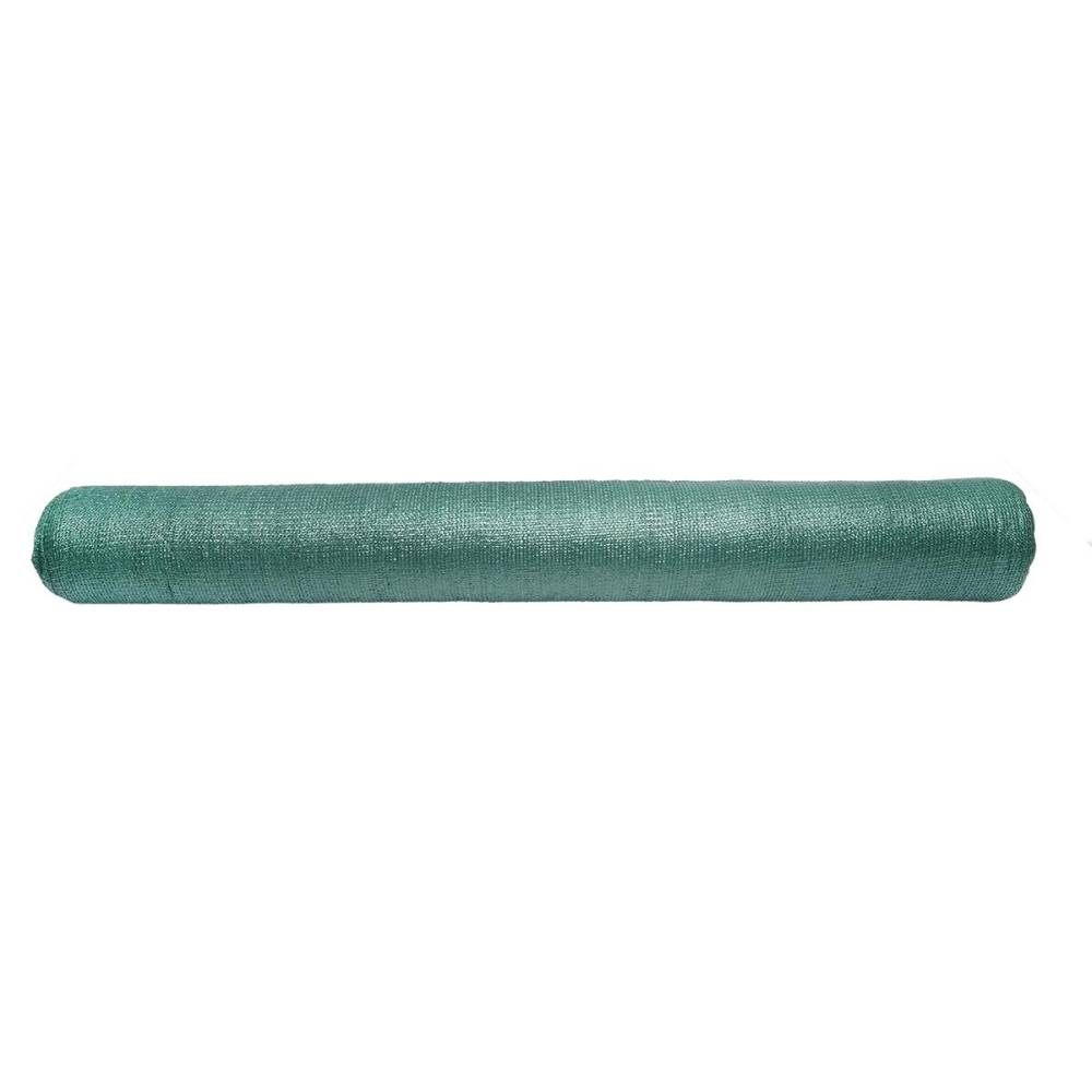 Plasa umbrire gard solar, 85%, latime 1.5M, lungime 20M, verde, din polietilena cu protectie UV, BK78268