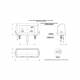 Lampa numar 86x39, Led, 12-24V, Hor63 LTD665 Horpol