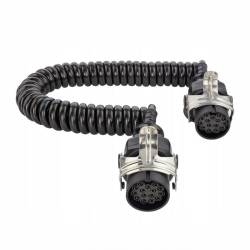 Cablu electric spiralat ADR, 24V, 15 pini, 3.8m, AKC1261 TruckLed