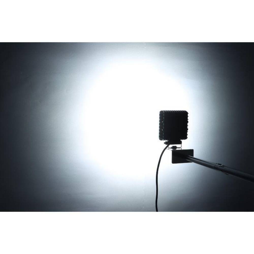 Proiector lucru auto 111x111, LED, 12-24V, 24W, 2875lm, cu intrerupator, unghi larg, L0156 TruckLed