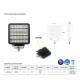 Proiector lucru auto 111x111, LED, 12-24V, 24W, 2875lm, cu intrerupator, unghi larg, L0156 TruckLed