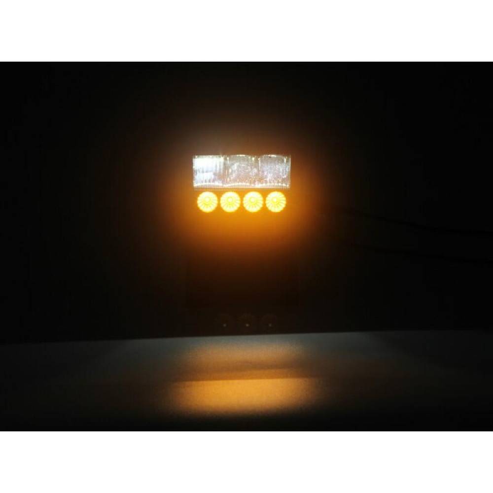 Proiector lucru 113x74, LED, 2 in 1, faza lunga si functie stroboscopica, 12-24V, 28W, 1600lm, L3432 TruckLed