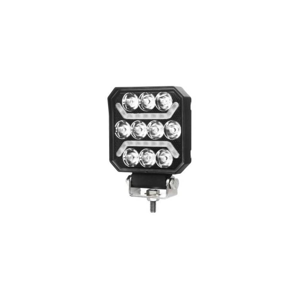 Proiector lucru 101x101, LED, cu pozitie alba tip STRIPE, combo, 15W, 12-24V, 1500m, L0184 TruckLed