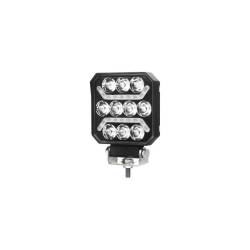 Proiector lucru 101x101, LED, cu pozitie alba tip STRIPE, combo, 15W, 12-24V, 1500m, L0184 TruckLed