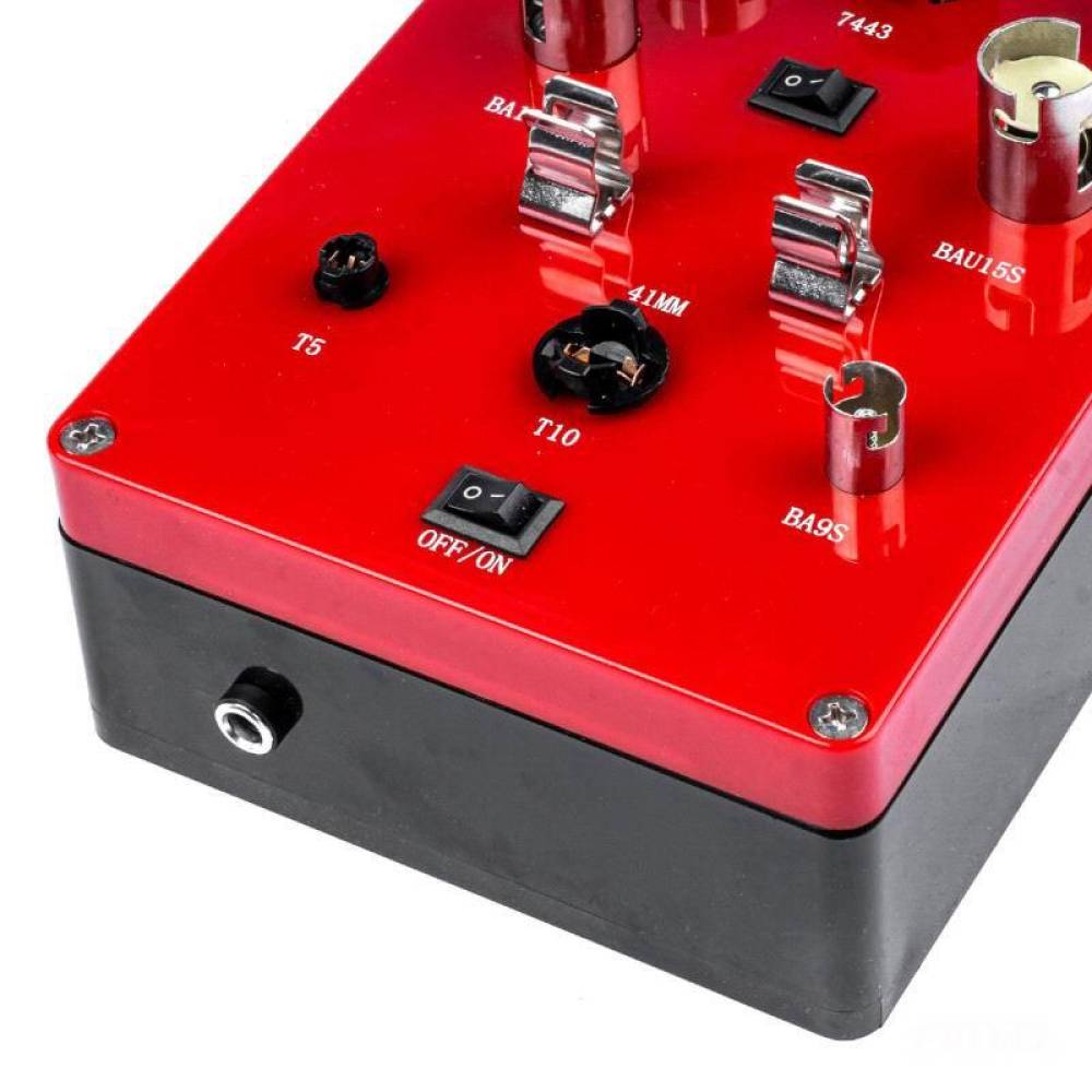 Tester becuri LED, 5A 60W, pentru T5, T10, BA9S, BA15S, BAU15S, BA15ZD, 7443, BAY15D, 01517 Amio