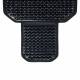 Perna scaun cu bile, 126x46cm, suport lombar si tetiera, neagra, 03650 Amio