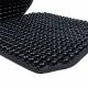 Perna scaun cu bile, 126x46cm, suport lombar si tetiera, neagra, 03650 Amio