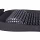 Perna scaun cu bile, 110x46cm, cu suport lombar, neagra, 03644 Amio