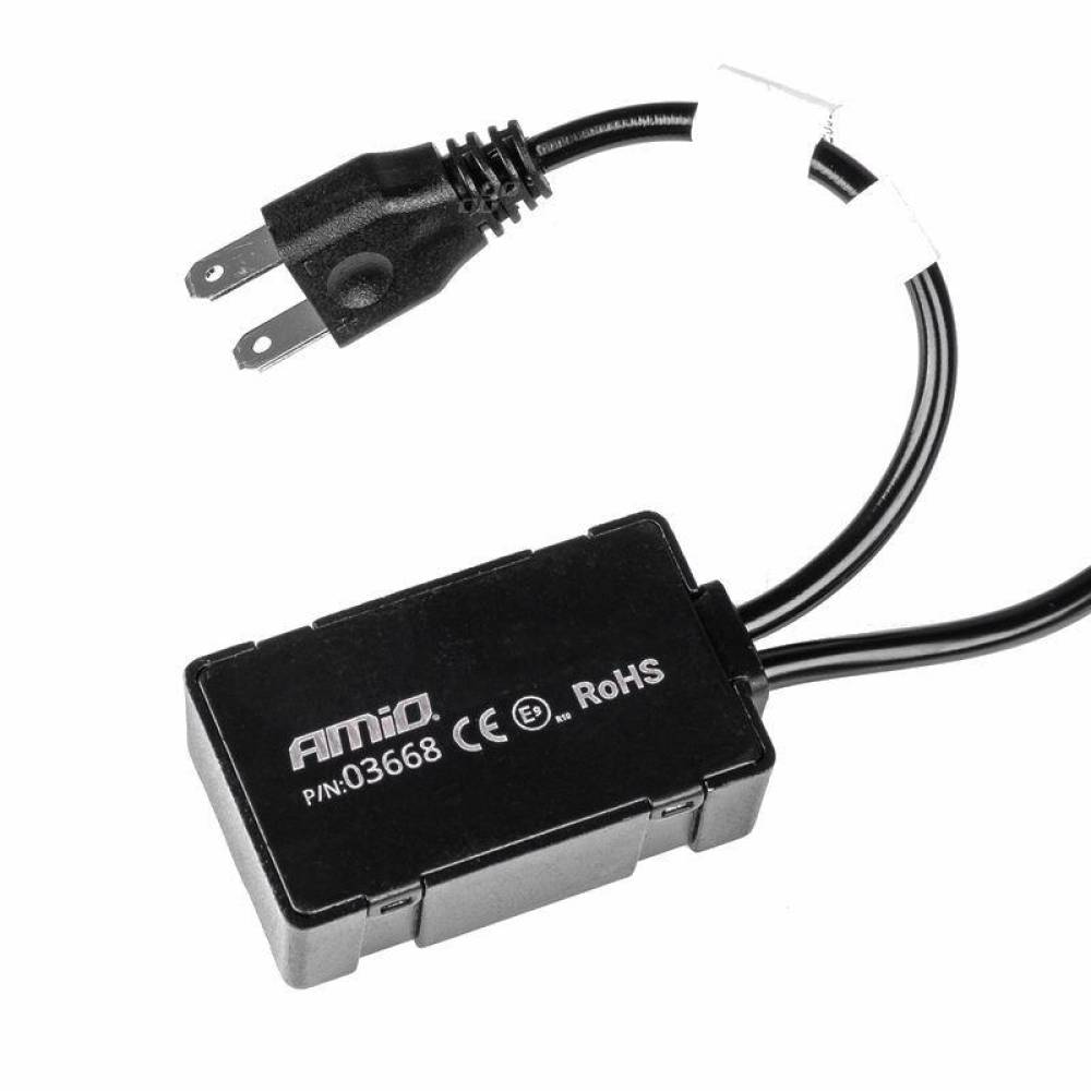 Set 2 becuri H7, LED, 9-36V, 60W, 3800lm, 6000K, Canbus, cu lupa, 03668 Amio Set 2 becuri H7, LED, 9-36V, 60W, 3800lm, 6000K, Canbus, cu lupa, 03668 Amio