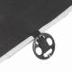 Perna scaun cu bile, 110x46cm, cu suport lombar, gri, 03643 Amio Perna scaun cu bile, 110x46cm, cu suport lombar, gri, 03643 Amio
