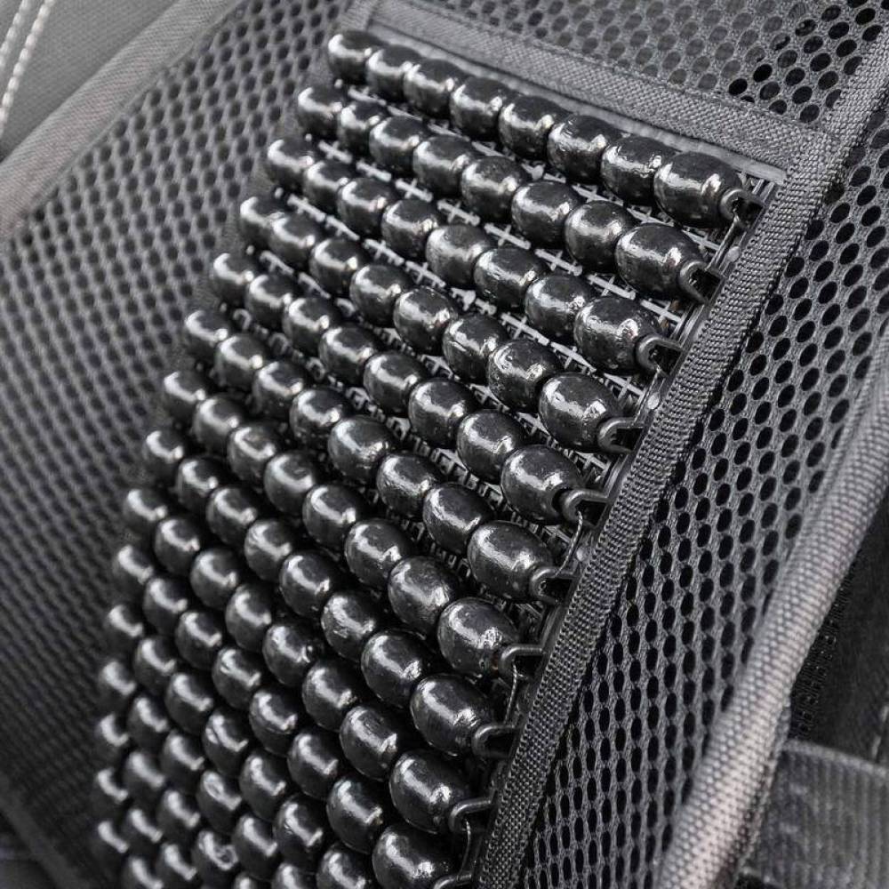 Perna suport lombar, cu plasa si bile negre, ergonomic, 03654 Amio