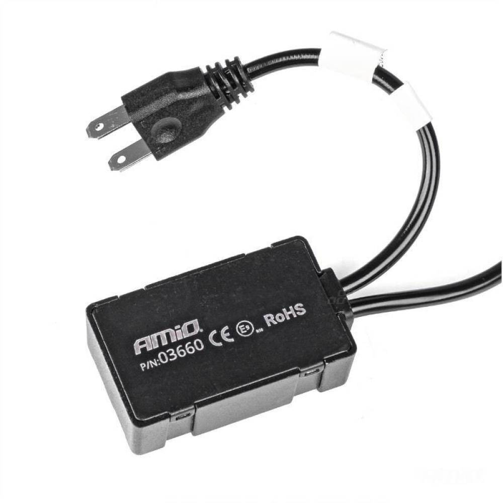 Set 2 becuri H7, LED, 12-24V, 40W, 2600lm, 6000K, Canbus, cu lupa, Flexi 03660 Amio Set 2 becuri H7, LED, 12-24V, 40W, 2600lm, 6000K, Canbus, cu lupa, Flexi 03660 Amio