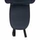 Perna scaun imitatie piele cu bile, 147x68cm, suport lombar si tetiera, neagra, 03649 Amio